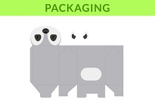 çocuklar için hazır hayvan model maketi şablonu, paper craft model animals